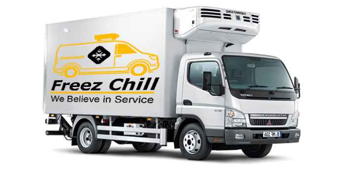 Chiller Freezer Trucks Services in Dubai