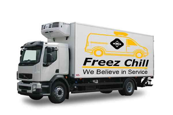 Freezer truck delivery