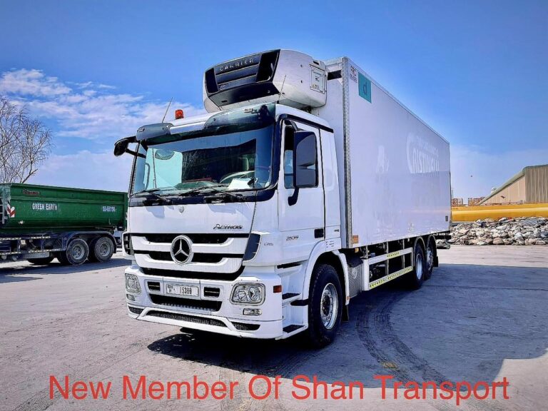 Freezer Truck Rental Dubai