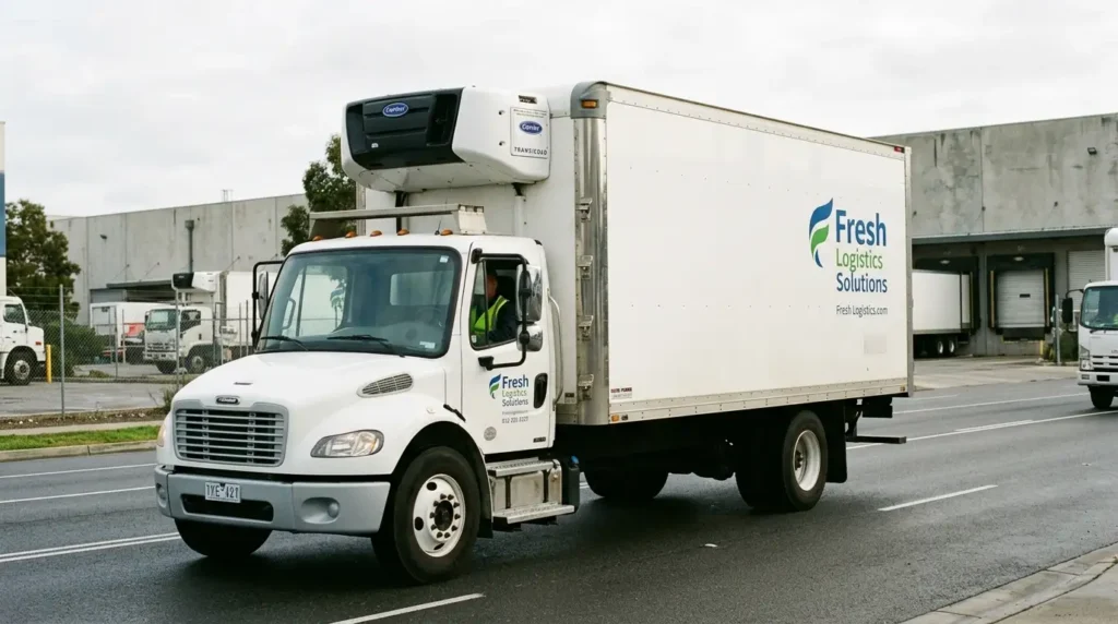 refrigerated truck