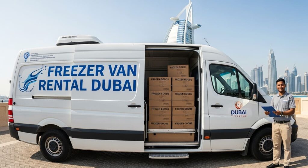 Freezer Van Rental Dubai
