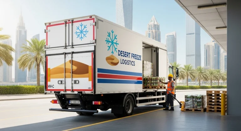 Chiller Truck With Tail Lift In Dubai