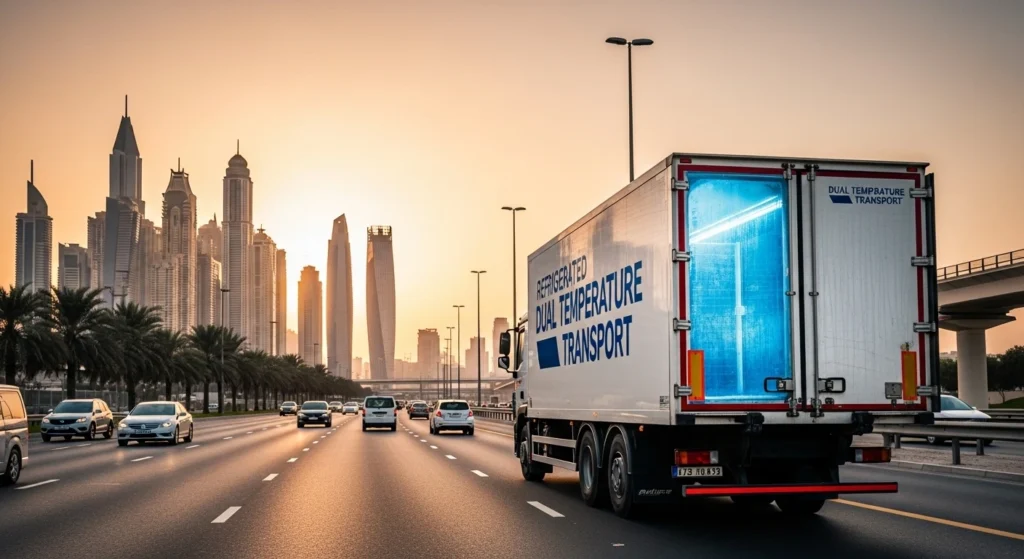 Refrigerated Truck With Partition Dubai