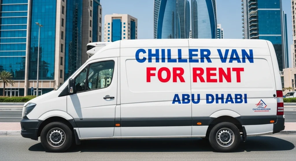 Chiller van for rent in abu dhabi