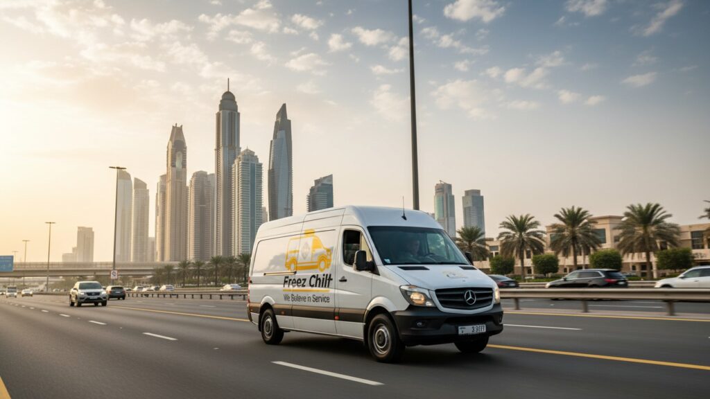 Chiller Van For Rent In UAE