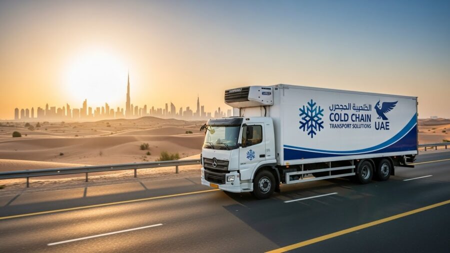 Chiller Truck Rental in Dubai