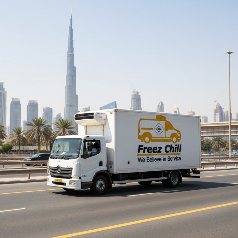 Chiller Truck Rental and Delivery in UAE