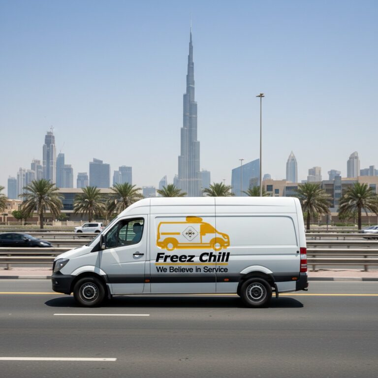 Chiller vans for rent