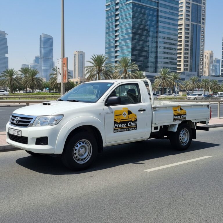3 ton pickup for rent in dubai