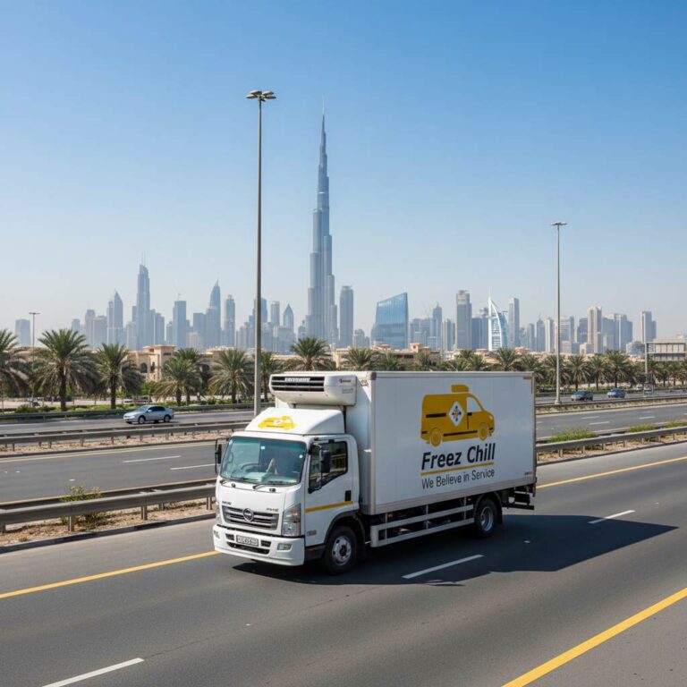 Chiller Truck Rental and Delivery in UAE