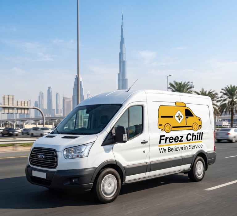 Chiller Van Rental Service Areas Across Dubai
