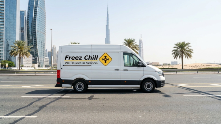 Freezer Van for Rent in Dubai — -18°C to -22°C Deep Freeze, HACCP-Certified, Driver Included