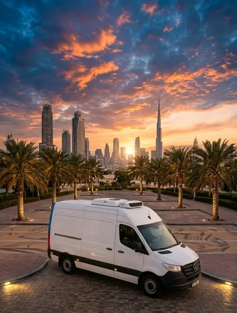 Freezer Van for Rent in Dubai