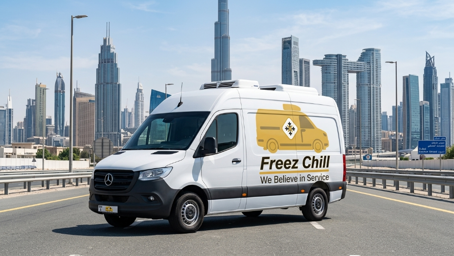 Chiller Van Rental in Abu Dhabi Compliant Cold Chain for the Capital
