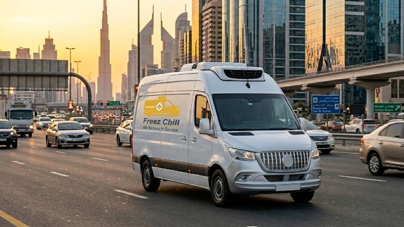 Chiller Van Rental Cost in Dubai
