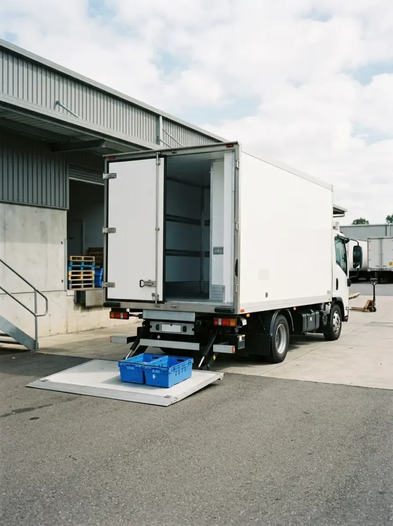Chiller Truck With Tail Lift
