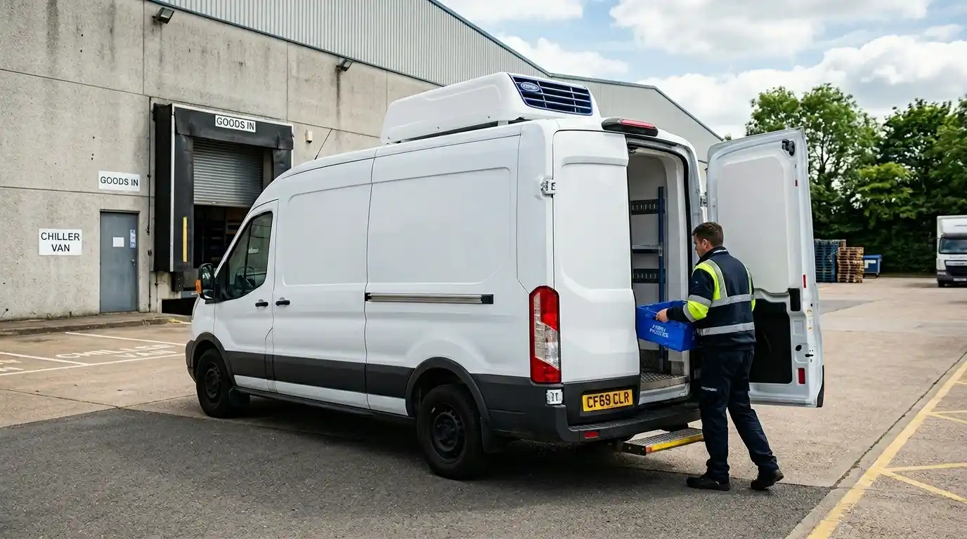 what is chiller van work